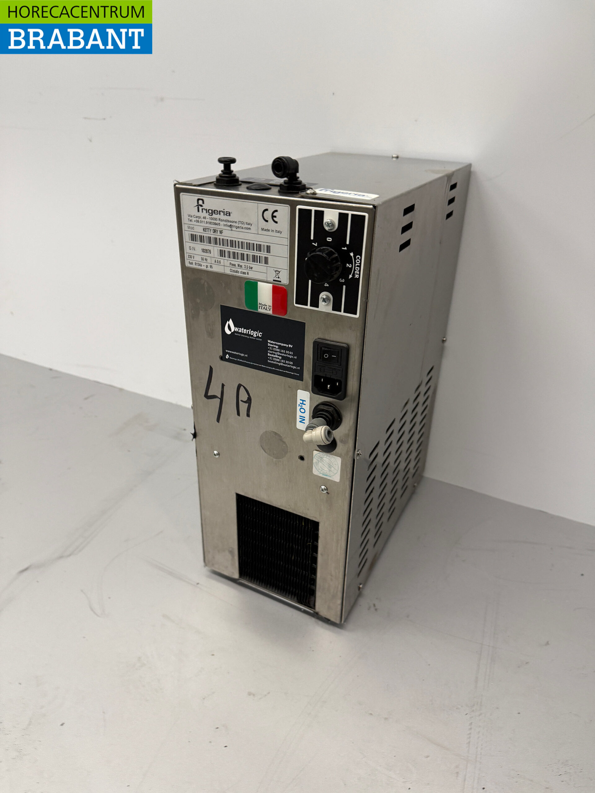 Frigeria Waterkoeler 25 liter per uur 230V Horeca - Afbeelding 2