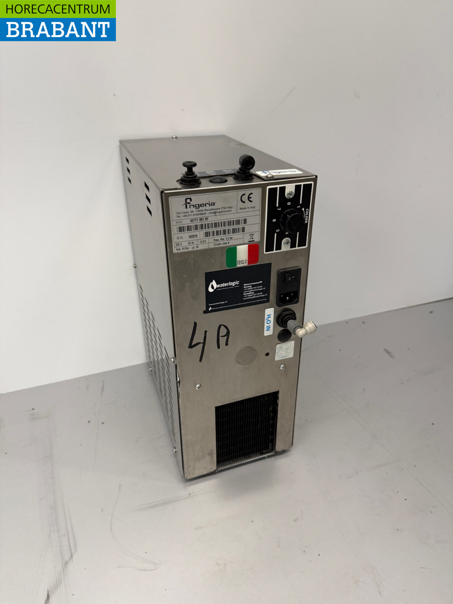 Frigeria Waterkoeler 25 liter per uur 230V Horeca - Afbeelding 3