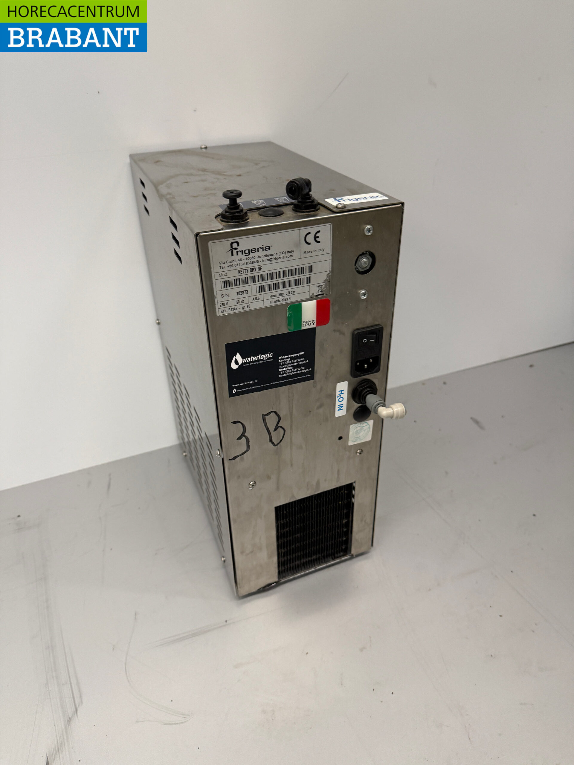 Frigeria Waterkoeler 25 liter per uur 230V Horeca - Afbeelding 3