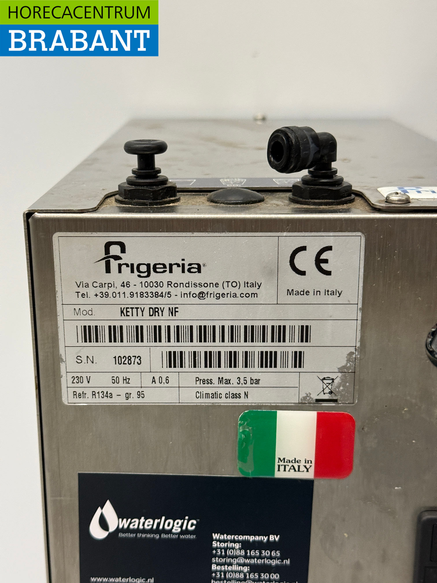 Frigeria Waterkoeler 25 liter per uur 230V Horeca - Afbeelding 5