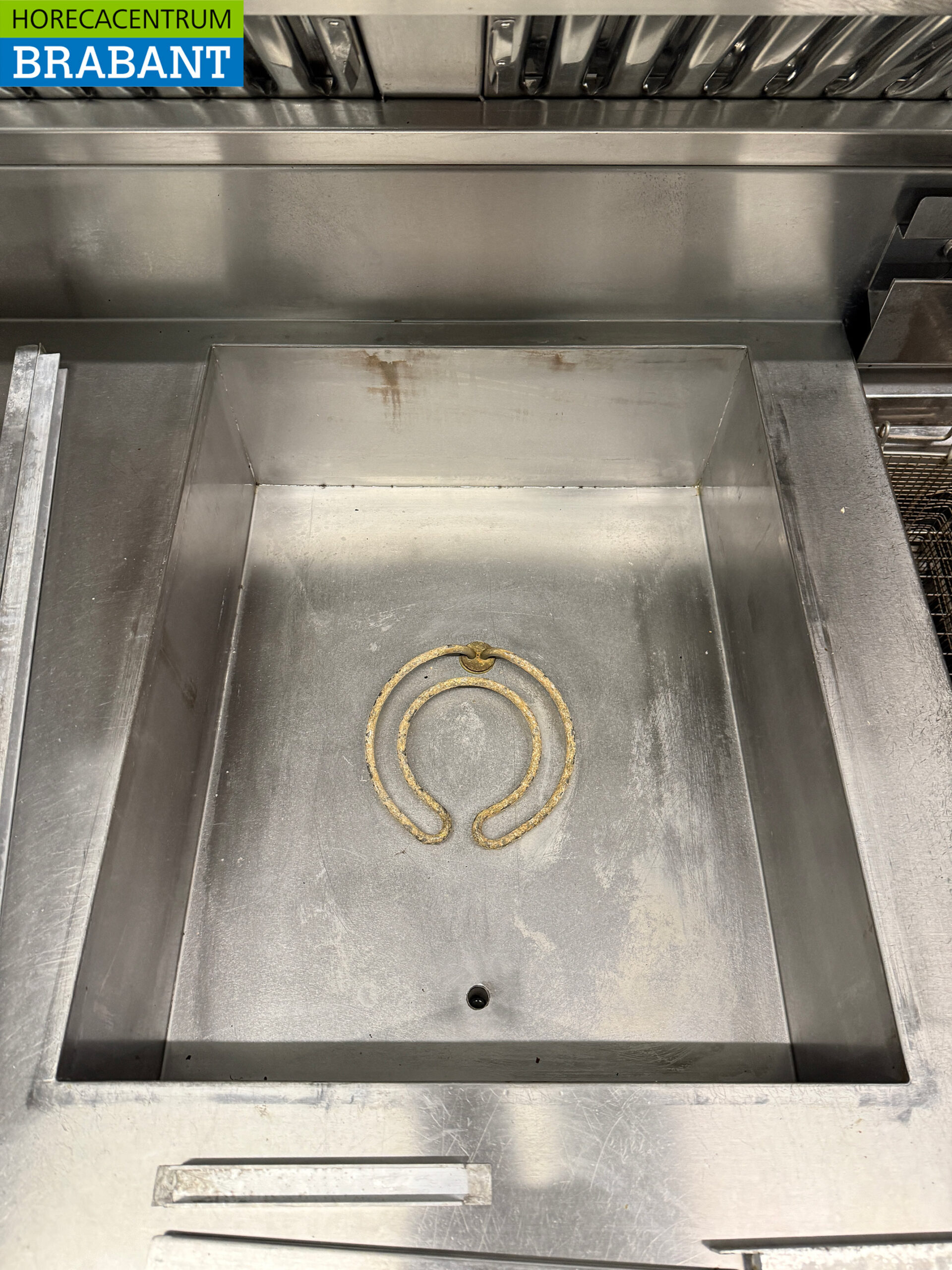 RVS Pitco SE14S Solstice Bakwand 4x Friteuse en bain marie/frietwarmer met afzuigkap 400V + 230V Horeca Cafetaria - Afbeelding 6