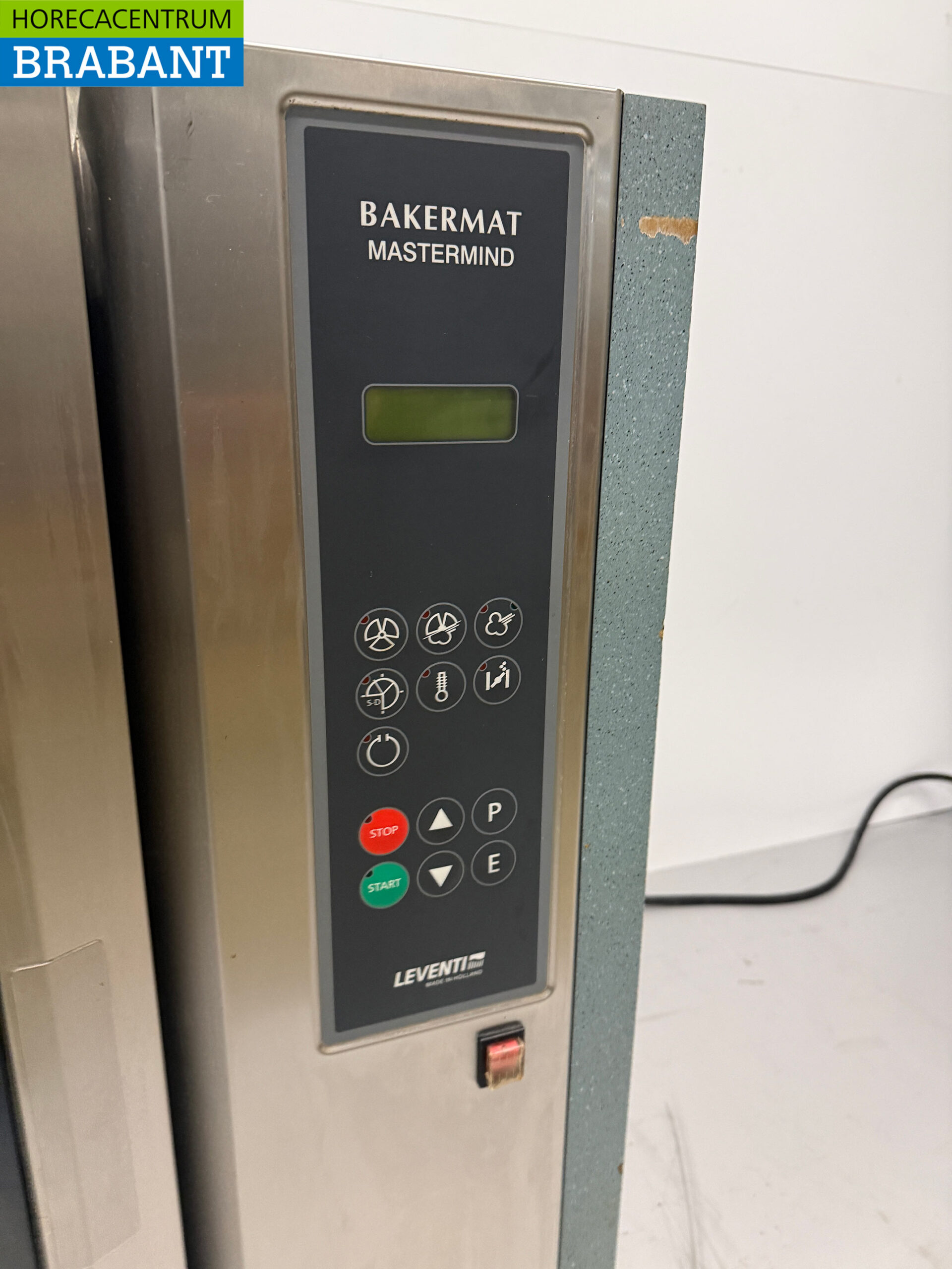 RVS Leventi Heteluchtoven met vochtinjectie 12 x 60/40 cm 400V Horeca - Afbeelding 4