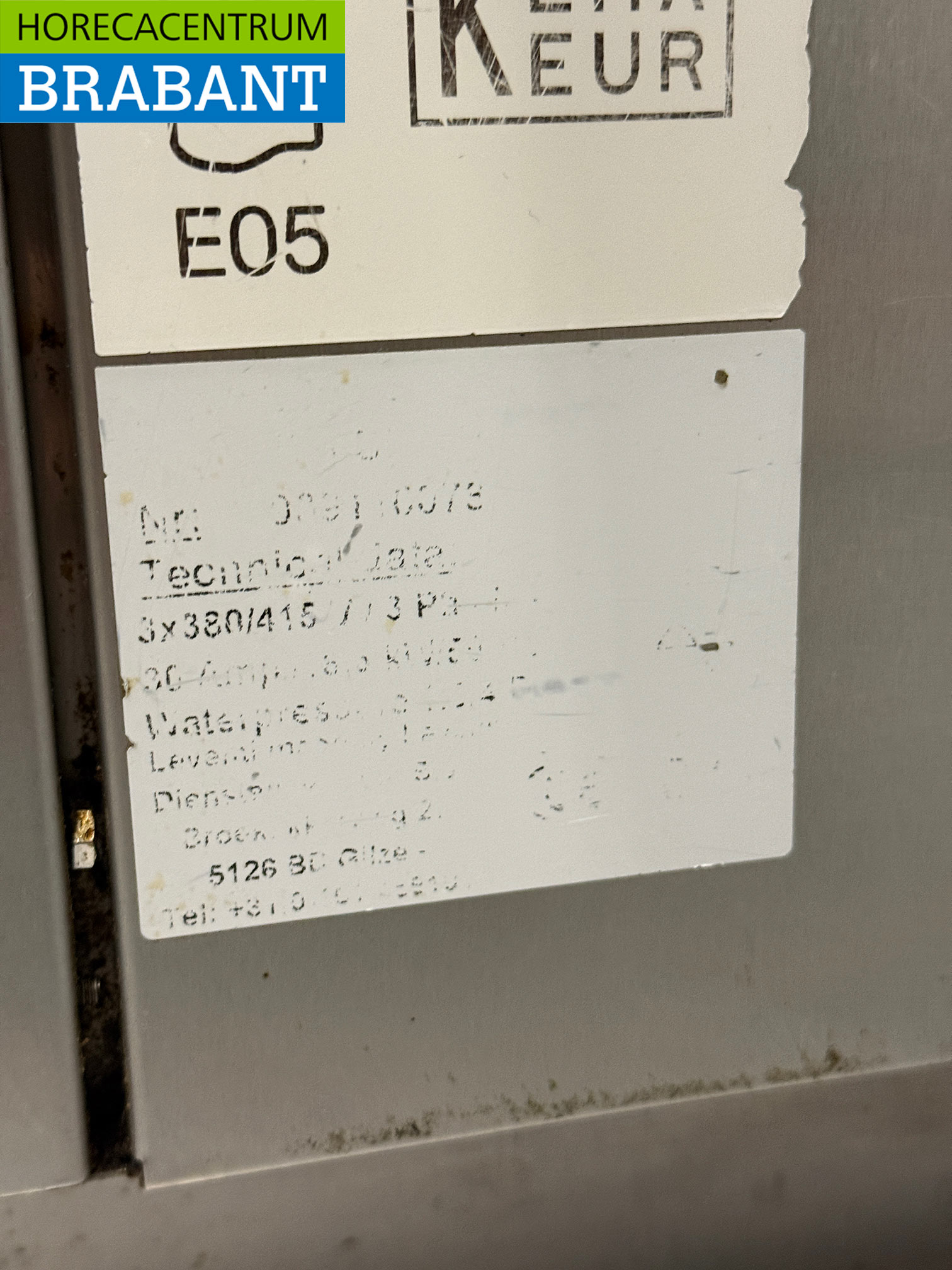 RVS Leventi Heteluchtoven met vochtinjectie 12 x 60/40 cm 400V Horeca - Afbeelding 6