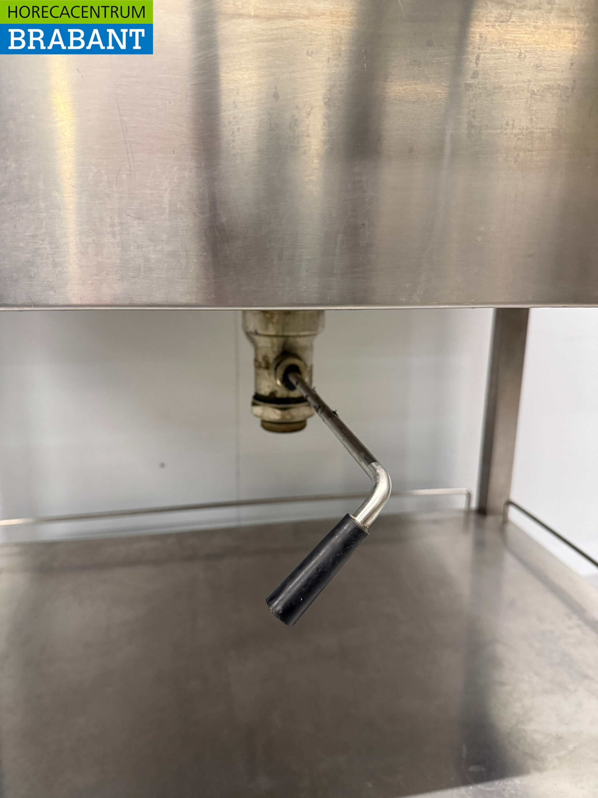 RVS Spoeltafel Spoelbak 100 x 72,5 x 90 cm Horeca - Afbeelding 6