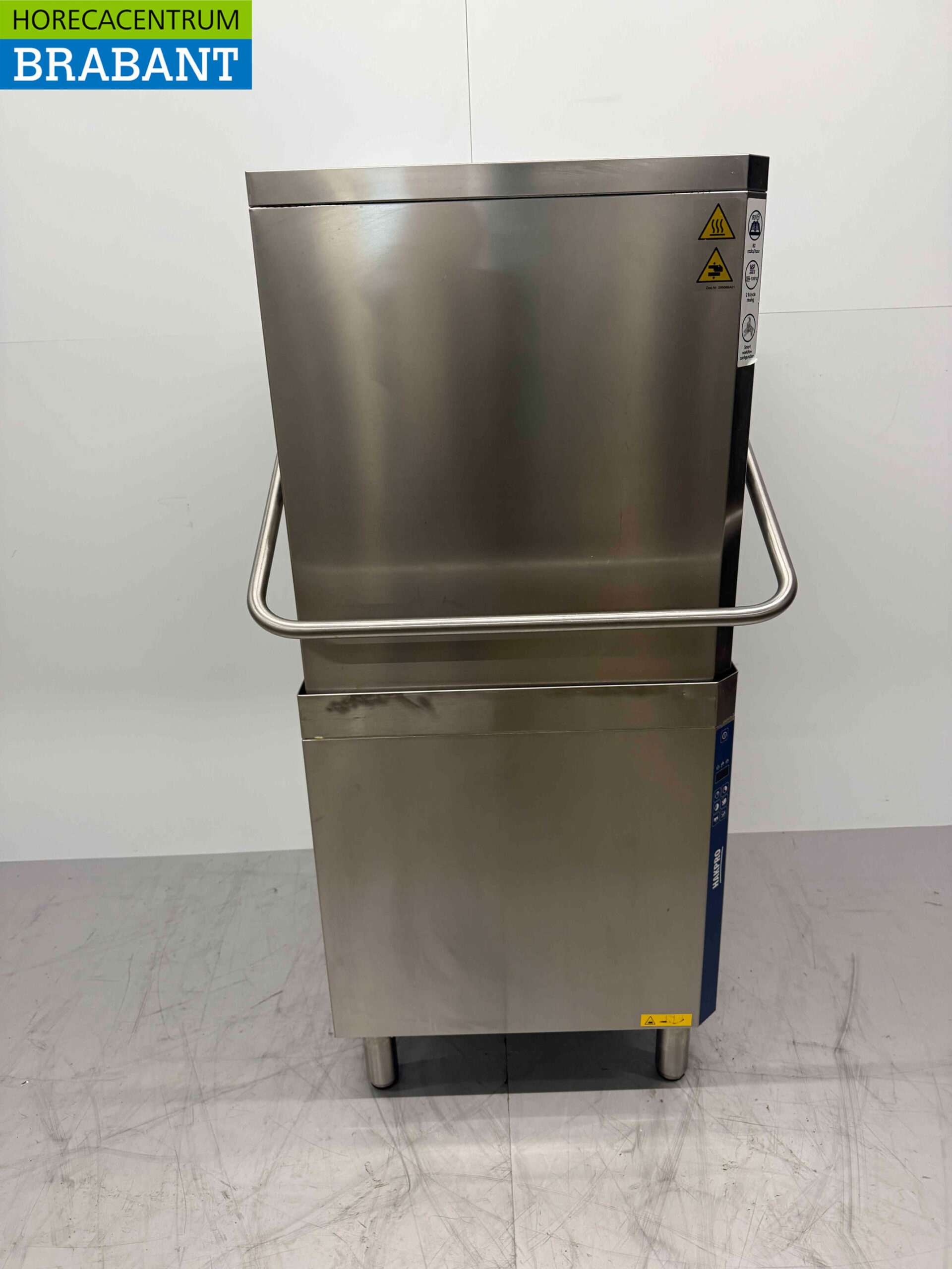 RVS Zanussi HHT8 Doorschuifvaatwasser 400V Horeca