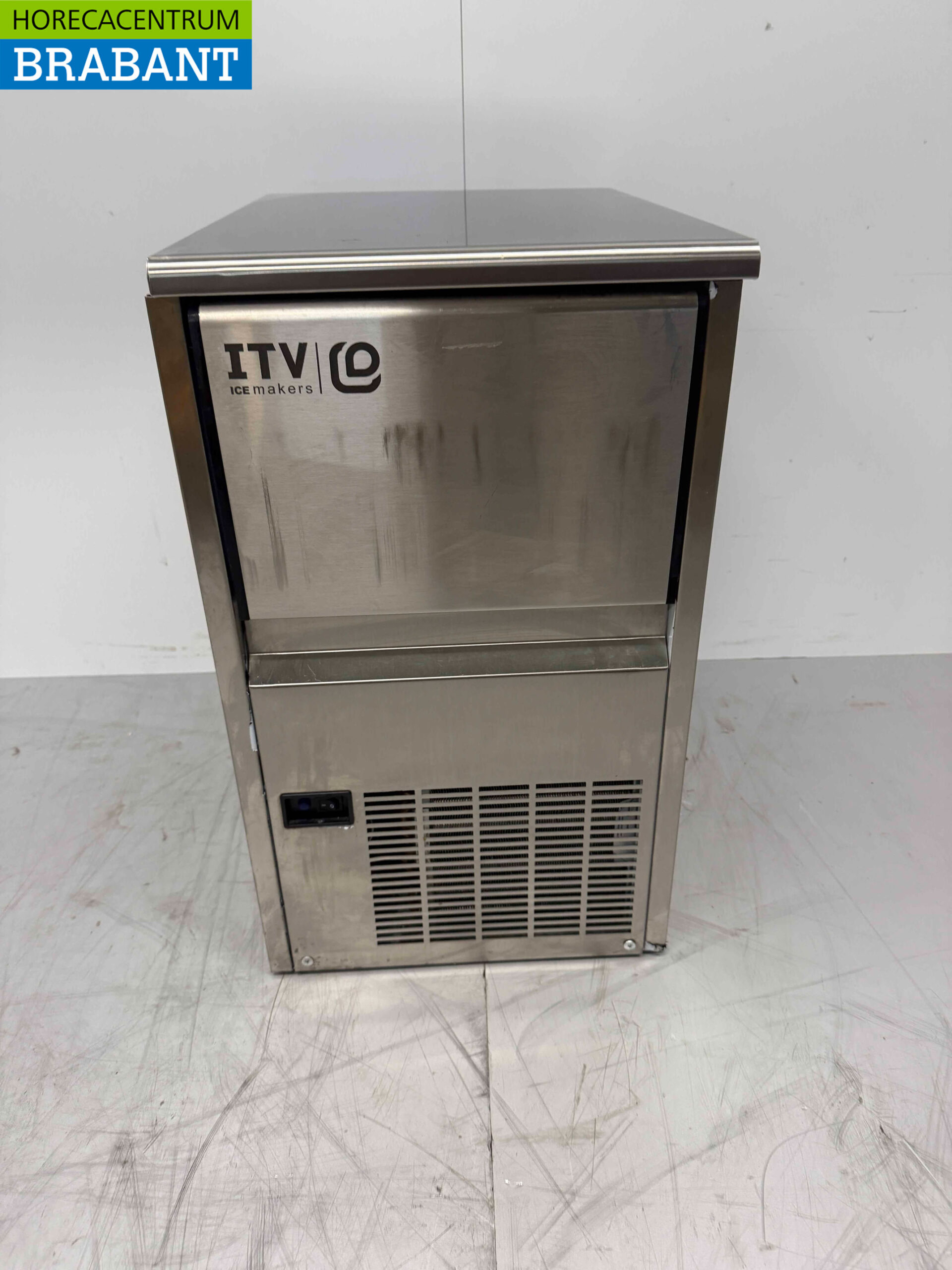 RVS ITV Ijsblokjesmachine 21 kg/24h bunker 6 kilo 230V Horeca