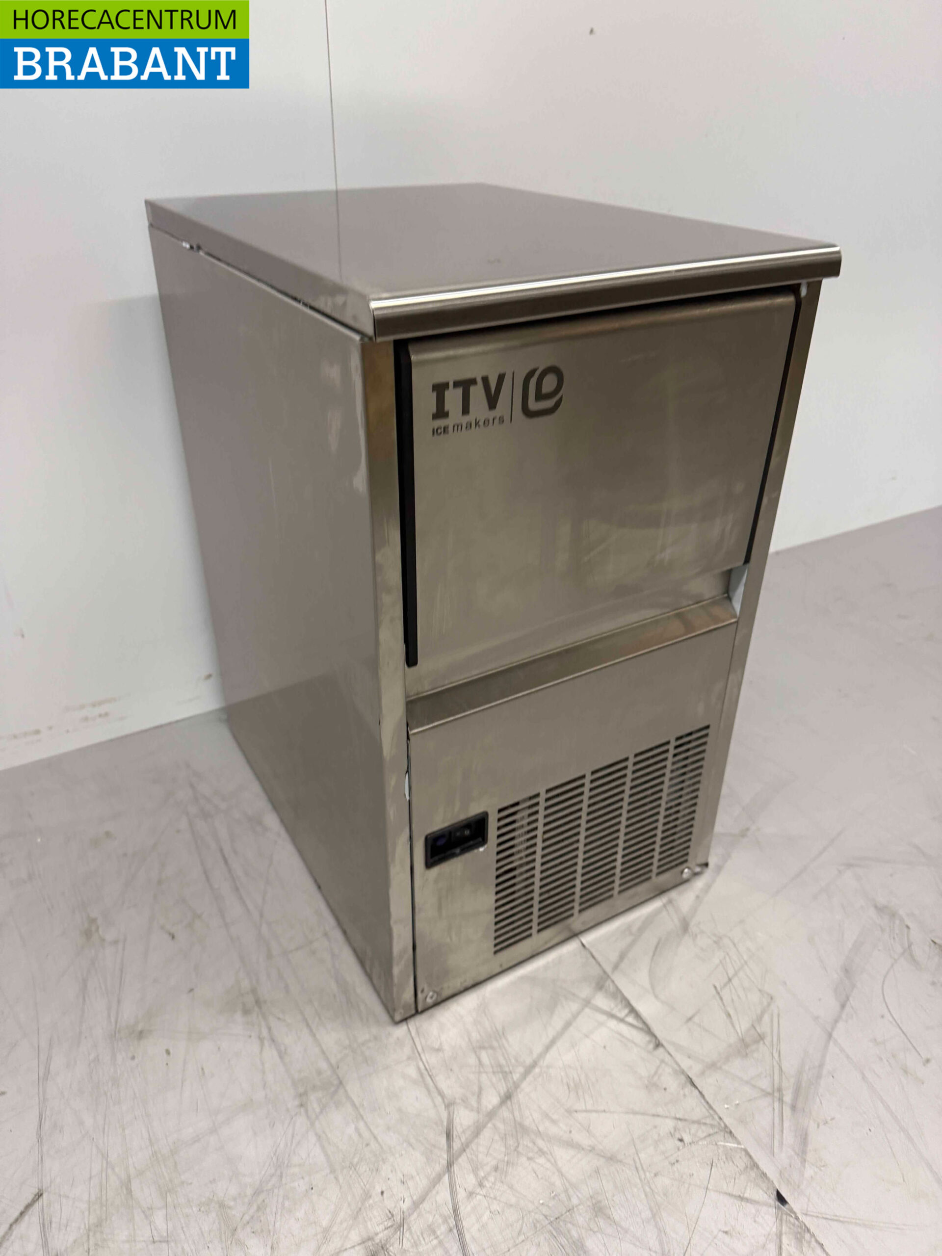 RVS ITV Ijsblokjesmachine 21 kg/24h bunker 6 kilo 230V Horeca - Afbeelding 3