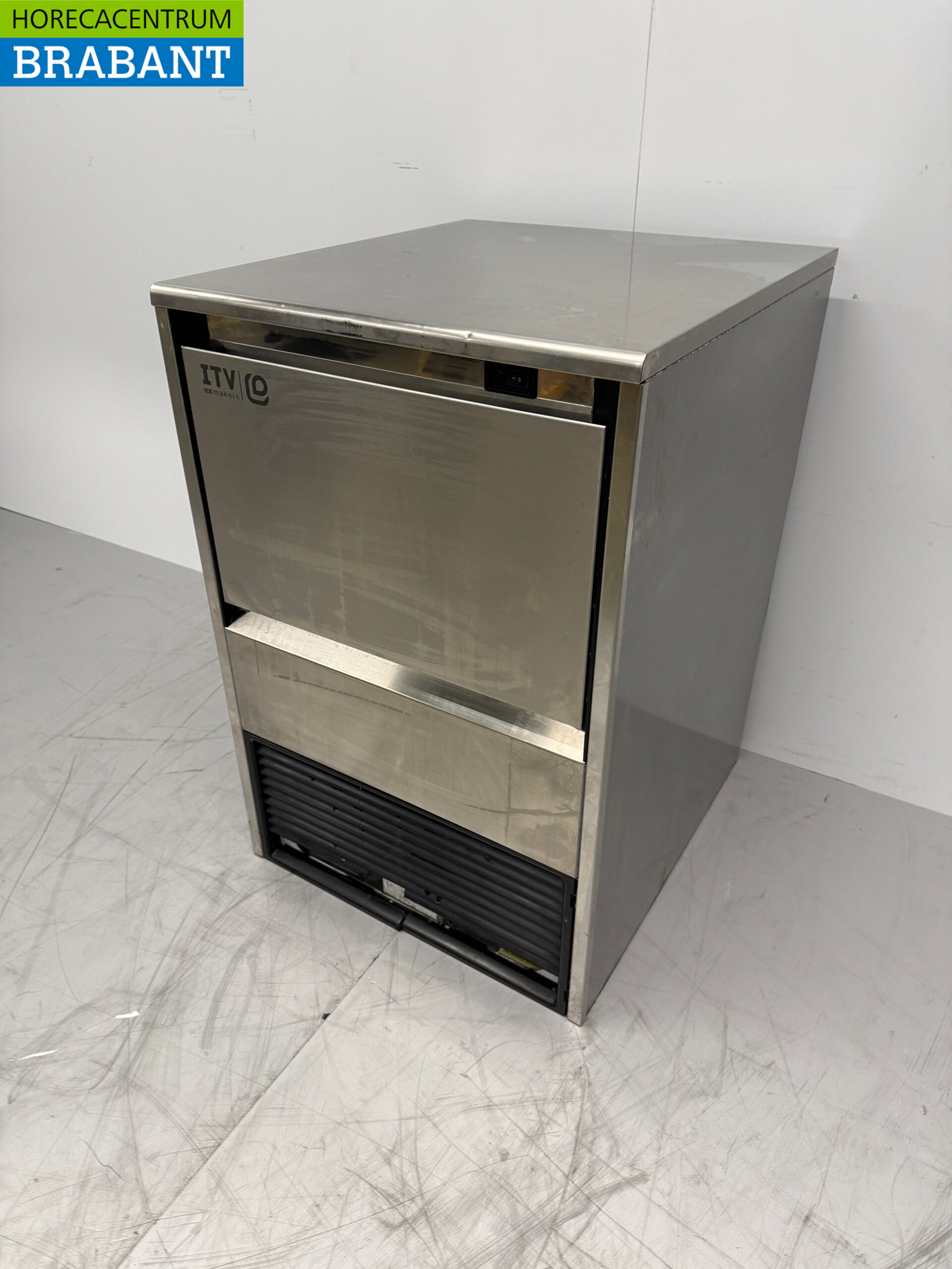 RVS ITV Ijsblokjesmachine 55 kg per dag 25 kg bunker 230V Horeca - Afbeelding 2