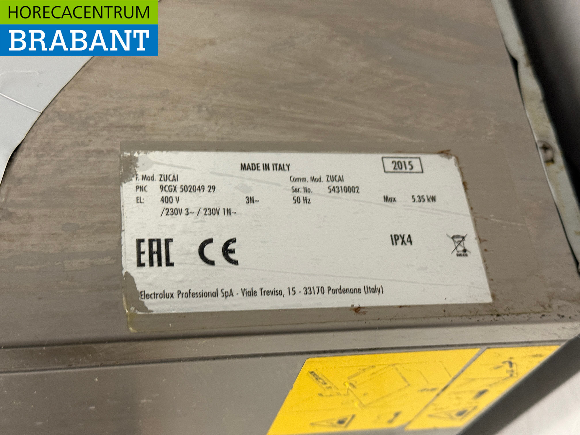 RVS Zanussi Vaatwasser 230V Horeca - Afbeelding 6