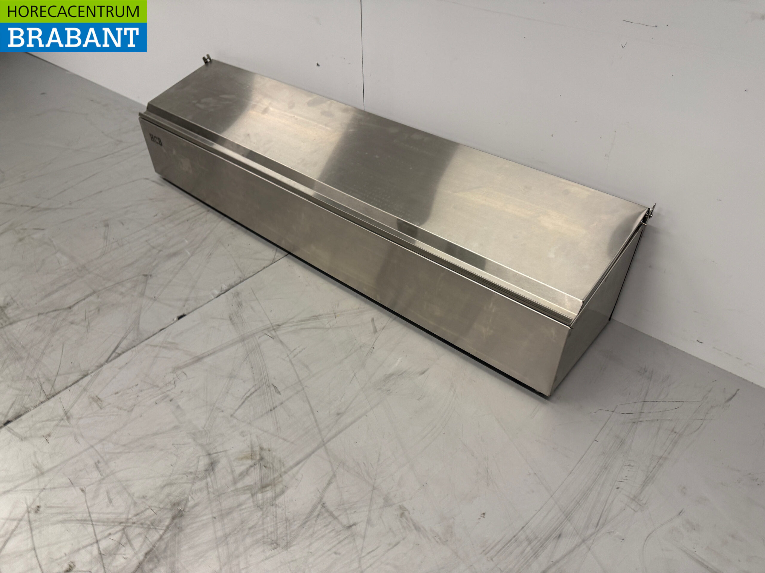 RVS HCB GN bakhouder met deksel 6 x 1/6 gastronorm GN 106 cm Horeca - Afbeelding 2