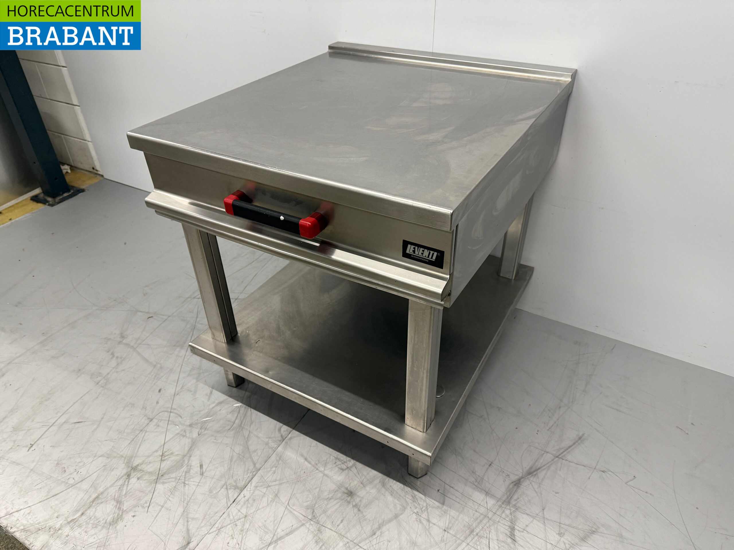 RVS Leventi Werkunit Neutraal Blind unit 80 cm Horeca - Afbeelding 2