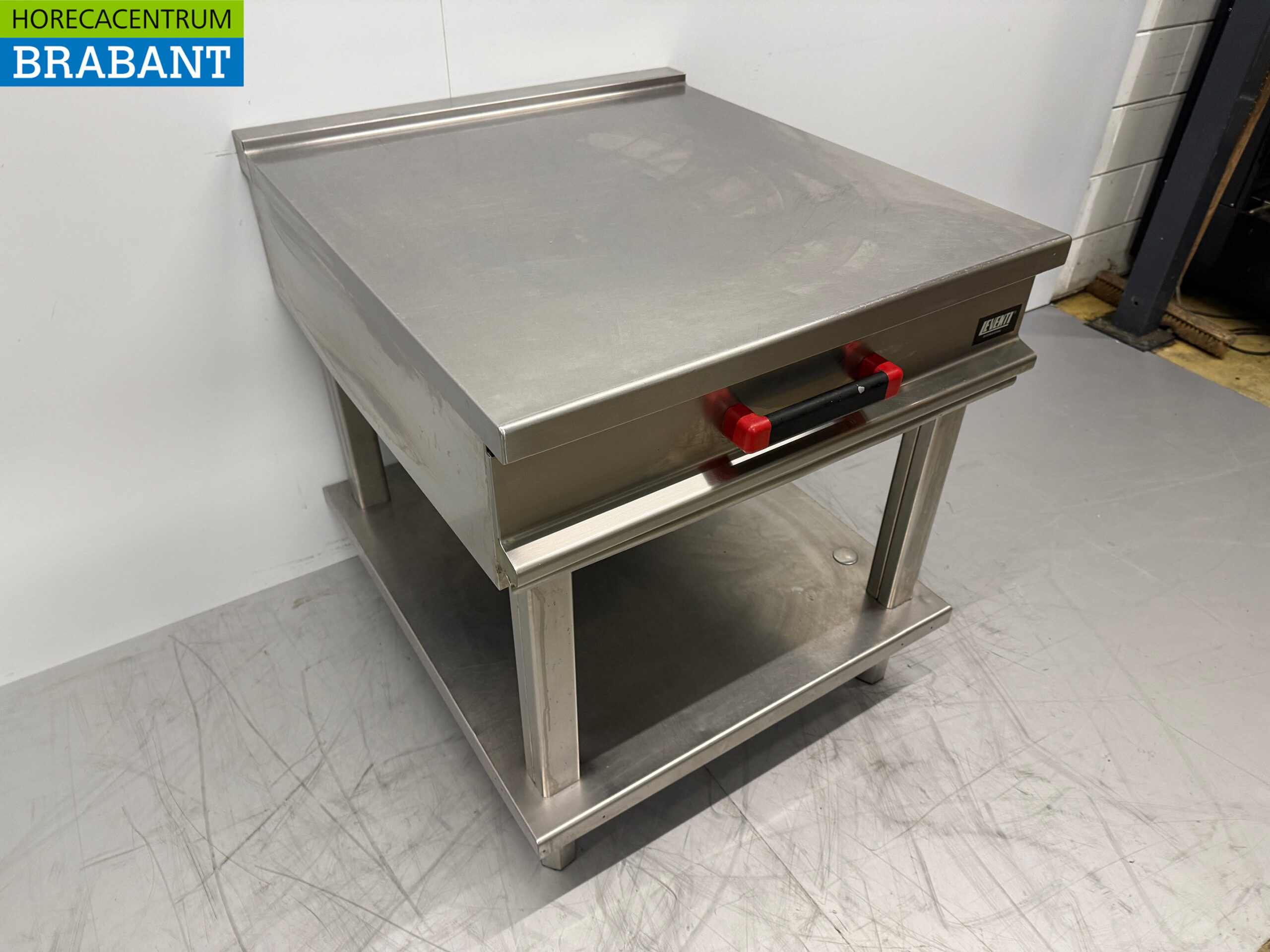 RVS Leventi Werkunit Neutraal Blind unit 80 cm Horeca - Afbeelding 3