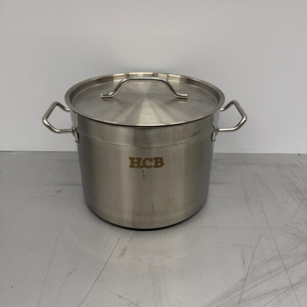 RVS HCB Kookpan Soeppan 25 x 19 cm 9 liter Horeca