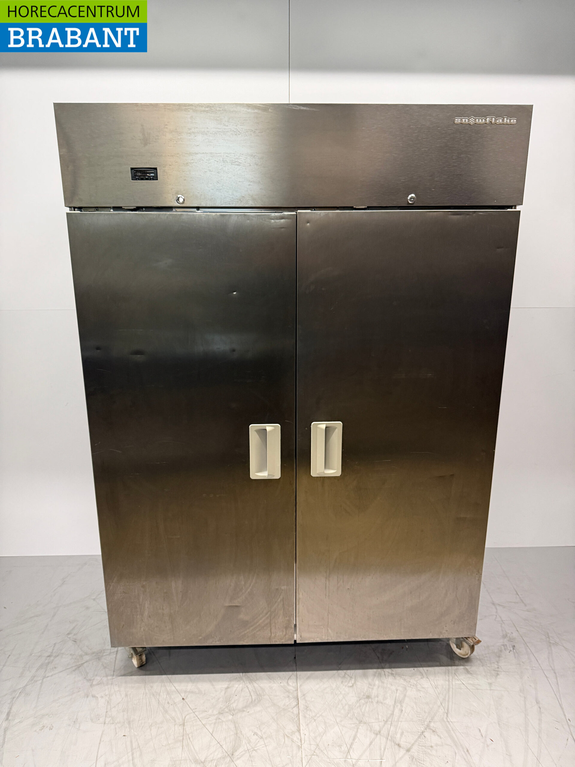 RVS Gram Snowflake Verrijdbare Dubbeldeurs Koeling 1230 liter 230V Horeca