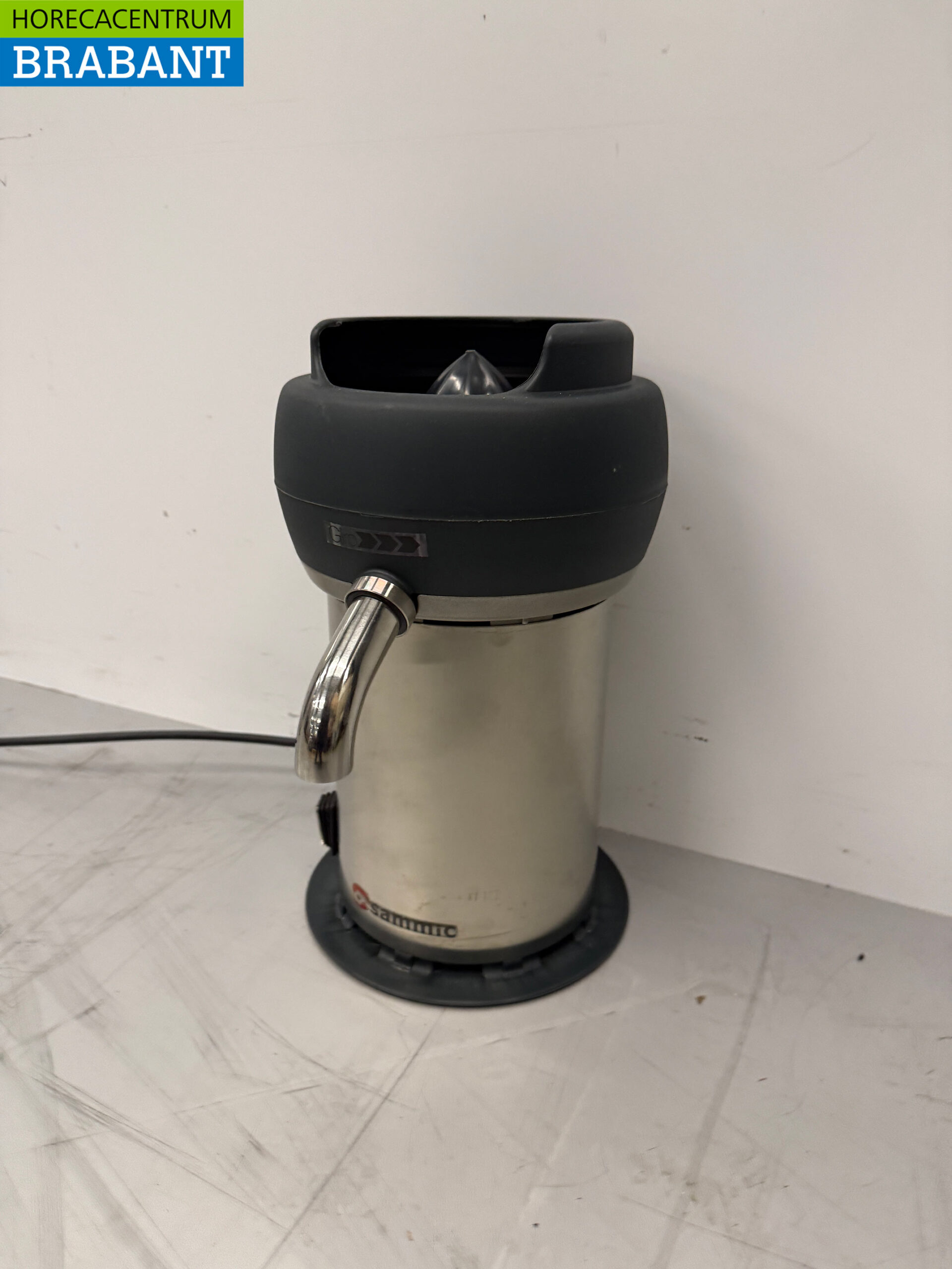 RVS Sammic Sinaasappelpers Citruspers 230V Horeca - Afbeelding 2