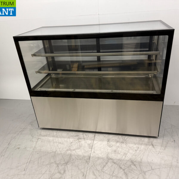 RVS Polar Verrijdbare Koelvitrine 150 cm 230V Horeca