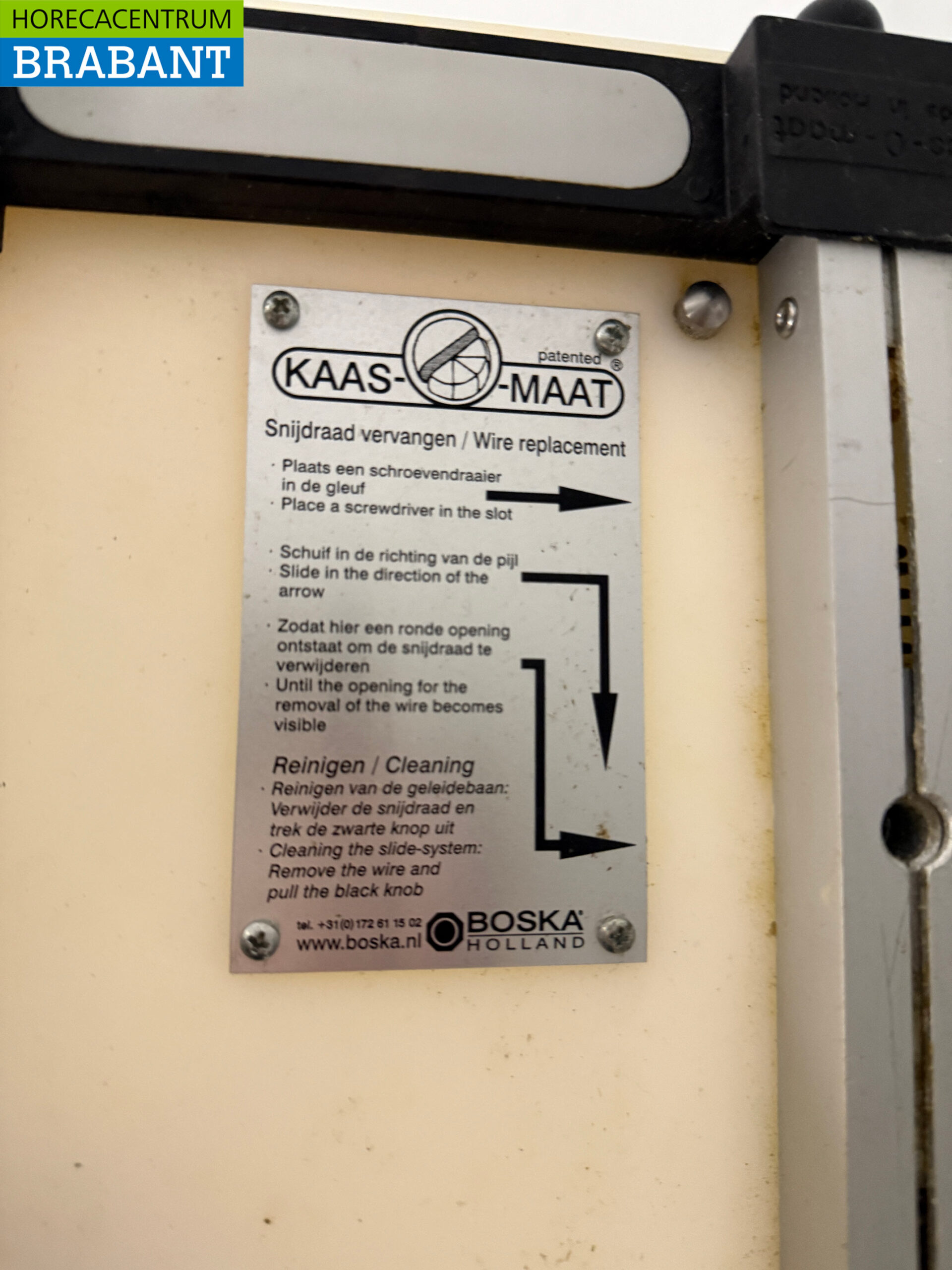 Boska Boska Kaas-O-Maat kaassnijmachine snijmachine Horeca - Afbeelding 4