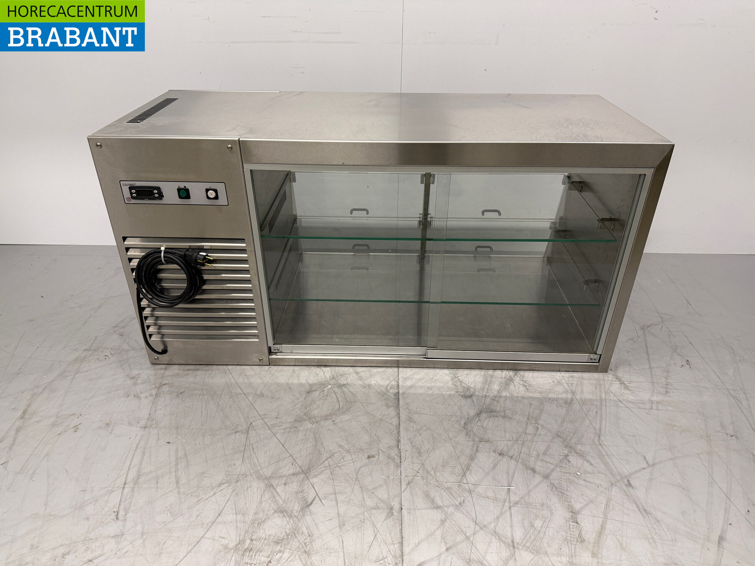 RVS Groku Koelvitrine 6 kleppen 230V Horeca - Afbeelding 4