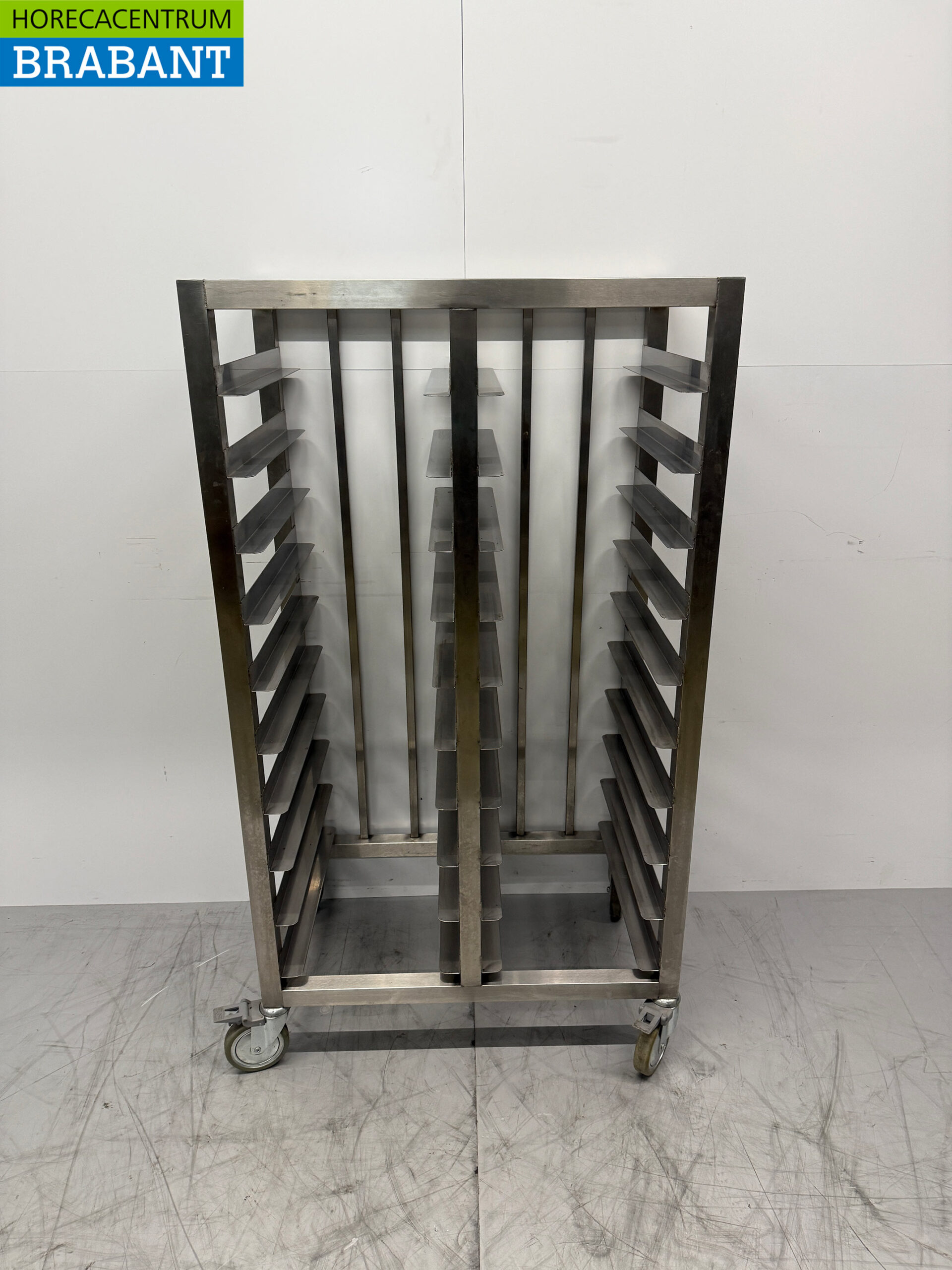 RVS Regaalwagen 20 x 1/1 GN 81 cm Horeca