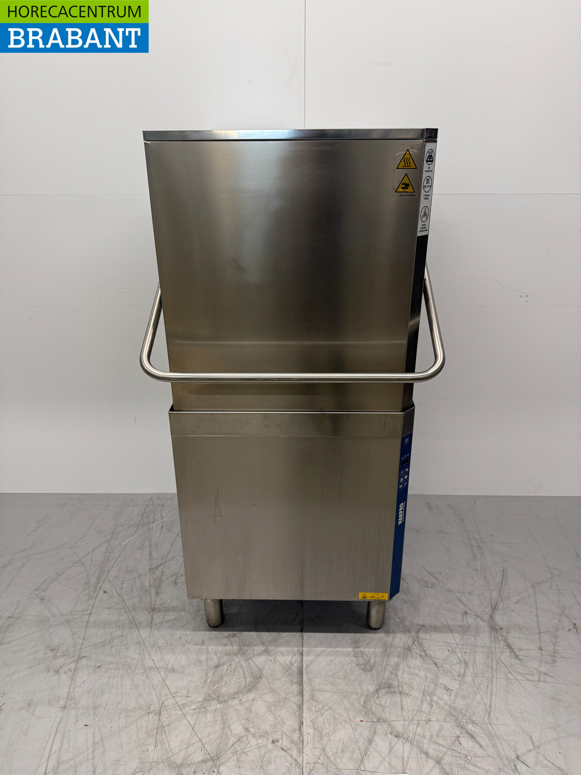 RVS Zanussi HHT8 Doorschuifvaatwasser 400V Horeca