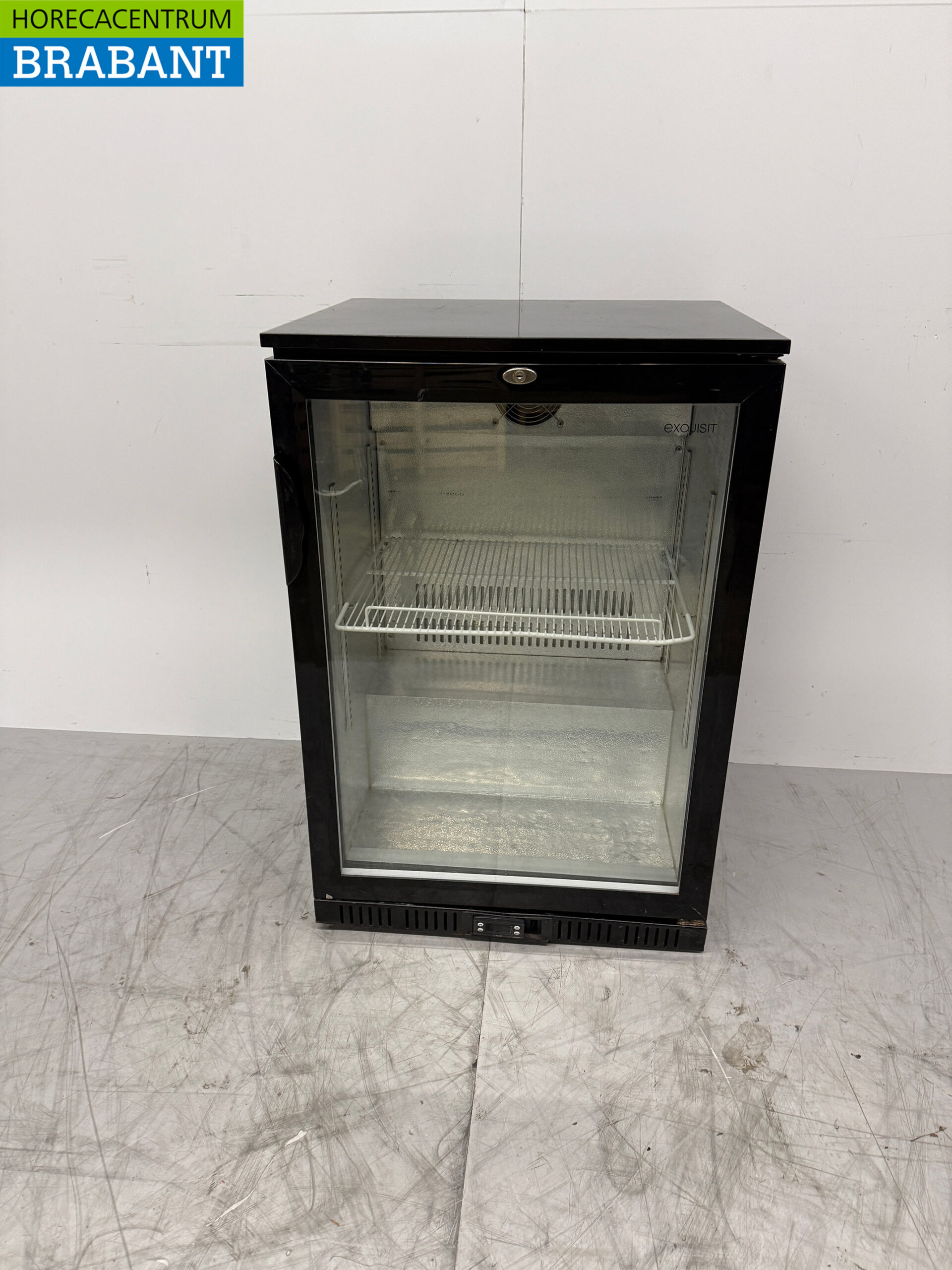 Exquisit Barkoeling 1 Glazenklapdeur 60 cm 230V Horeca