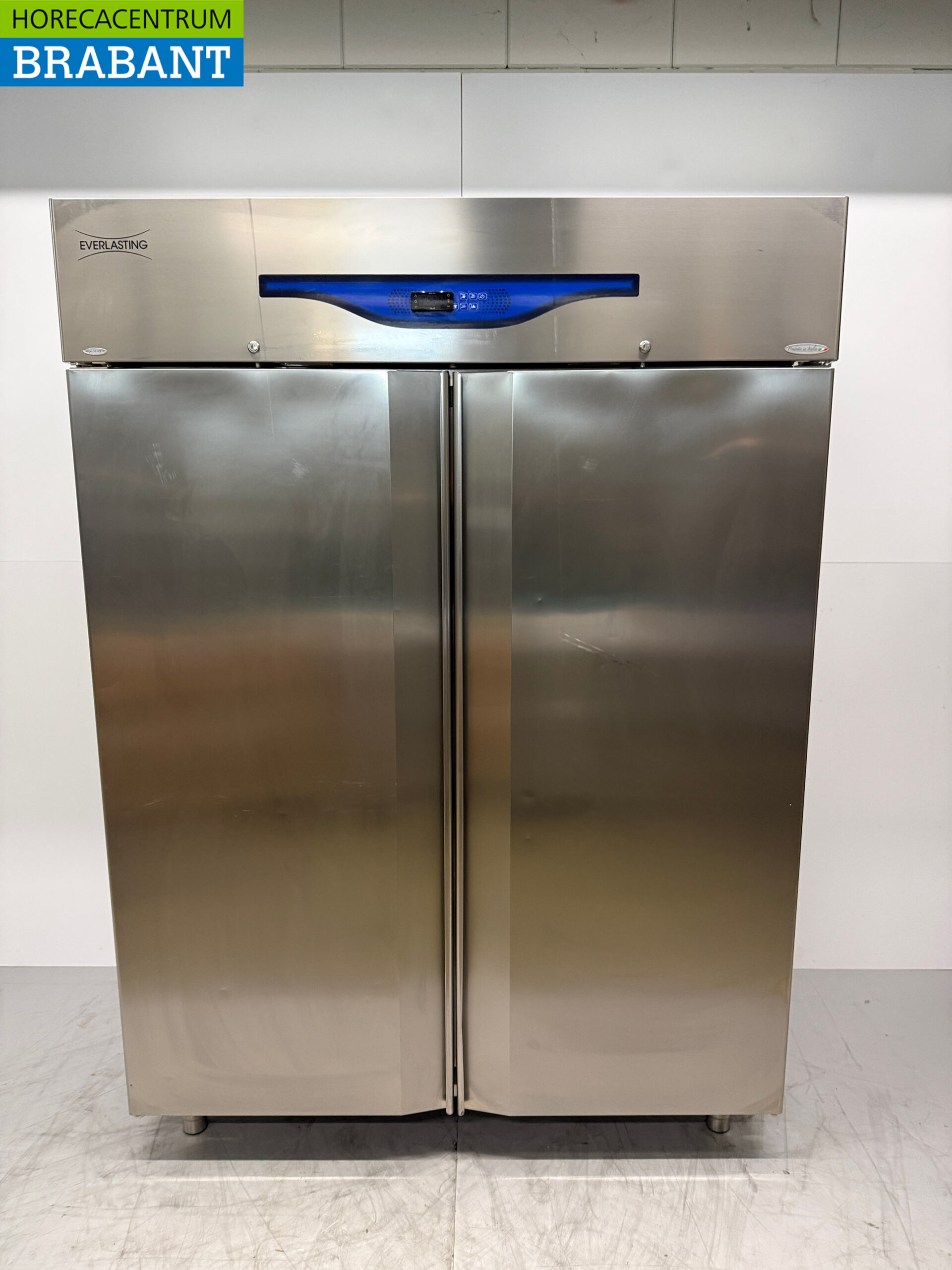 RVS Everlasting Dubbeldeurs Vriezer 1365 liter 230V Horeca