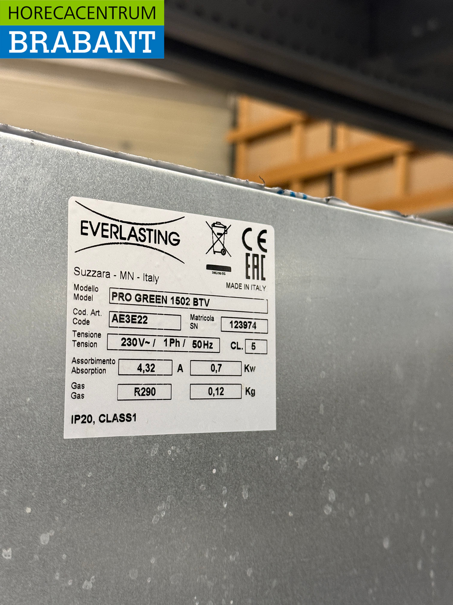 RVS Everlasting Dubbeldeurs Vriezer 1365 liter 230V Horeca - Afbeelding 5