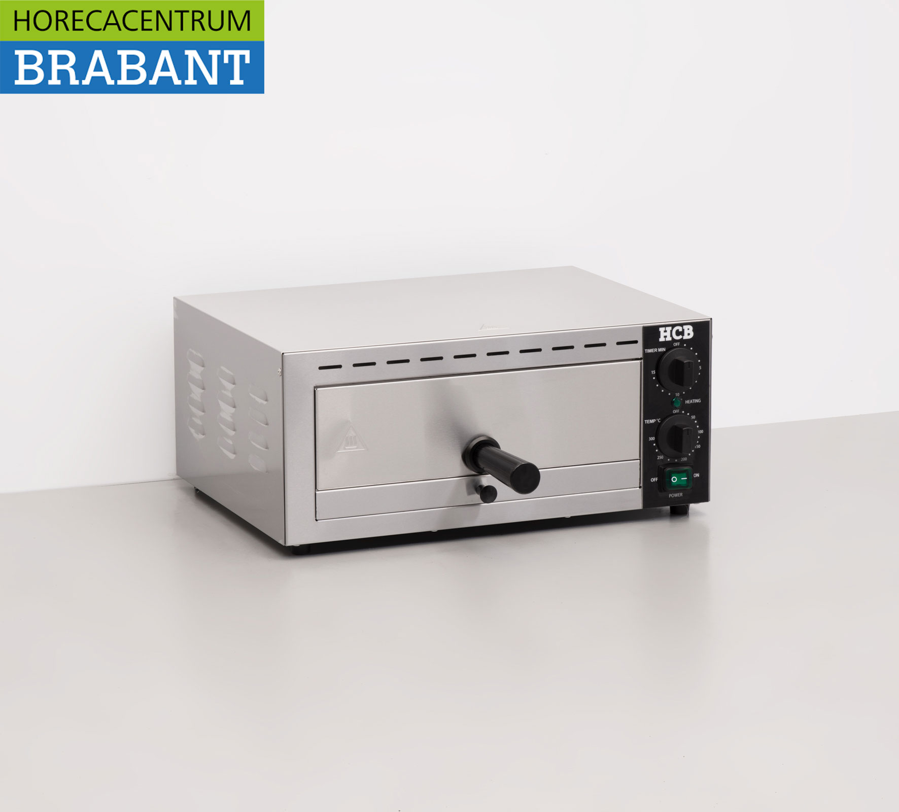 HCB RVS Snackoven Oven Pizzaoven 230V Horeca - Afbeelding 3