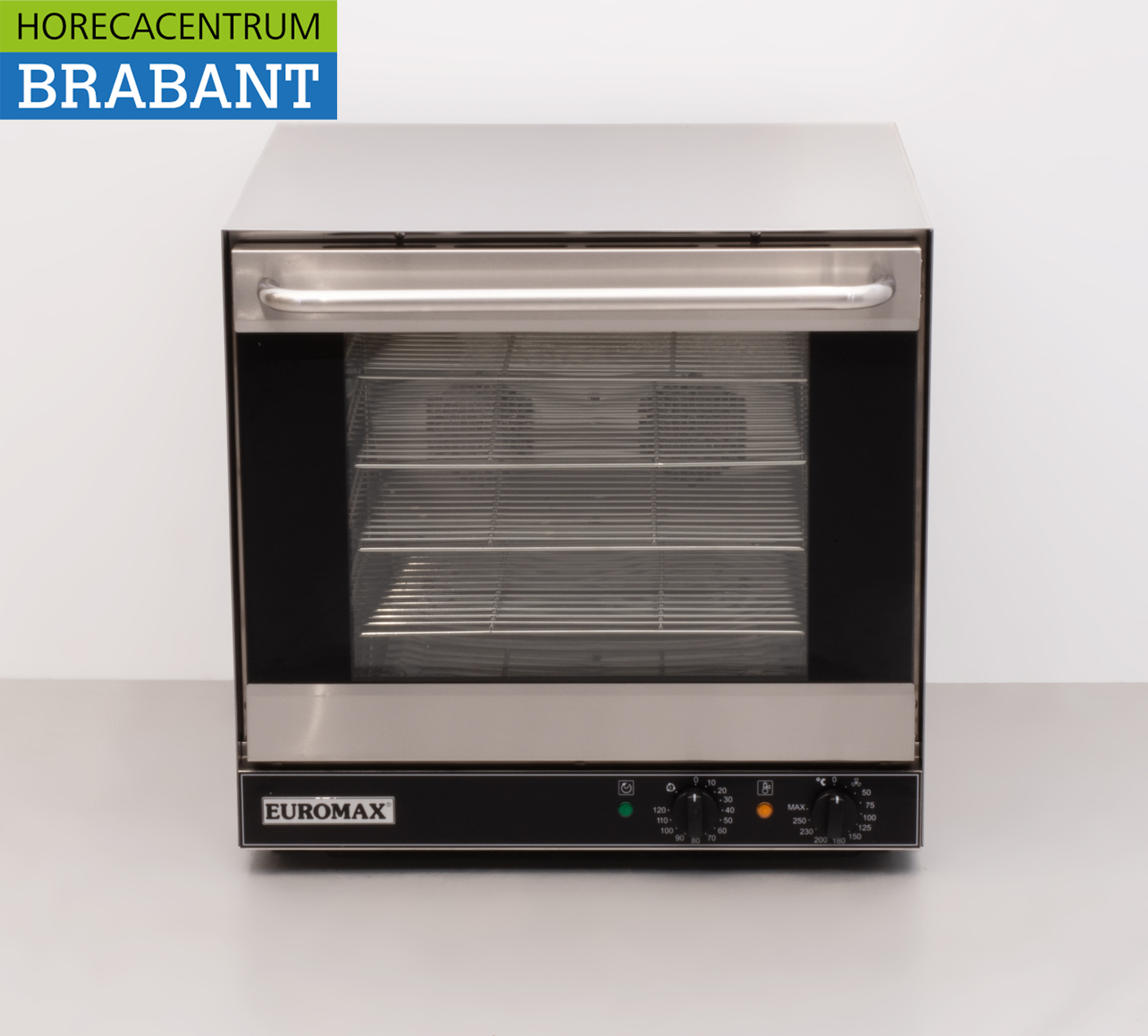 RVS Euromax Linea Nero 1099N Heteluchtoven Oven 230V Horeca