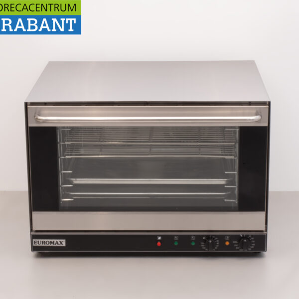 RVS Euromax Linea Nero Turbo 10903N Heteluchtoven Oven 60 x 40 cm / 1/1GN 400V Horeca