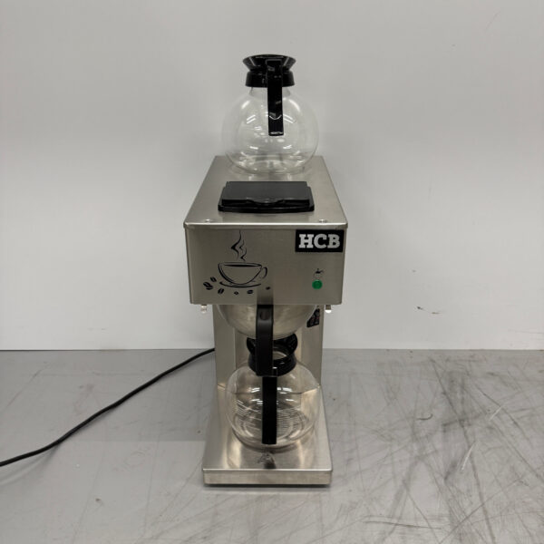 HCB RVS Koffiemachine Koffieautomaat met 2 kannen 1,8 liter 230V Horeca
