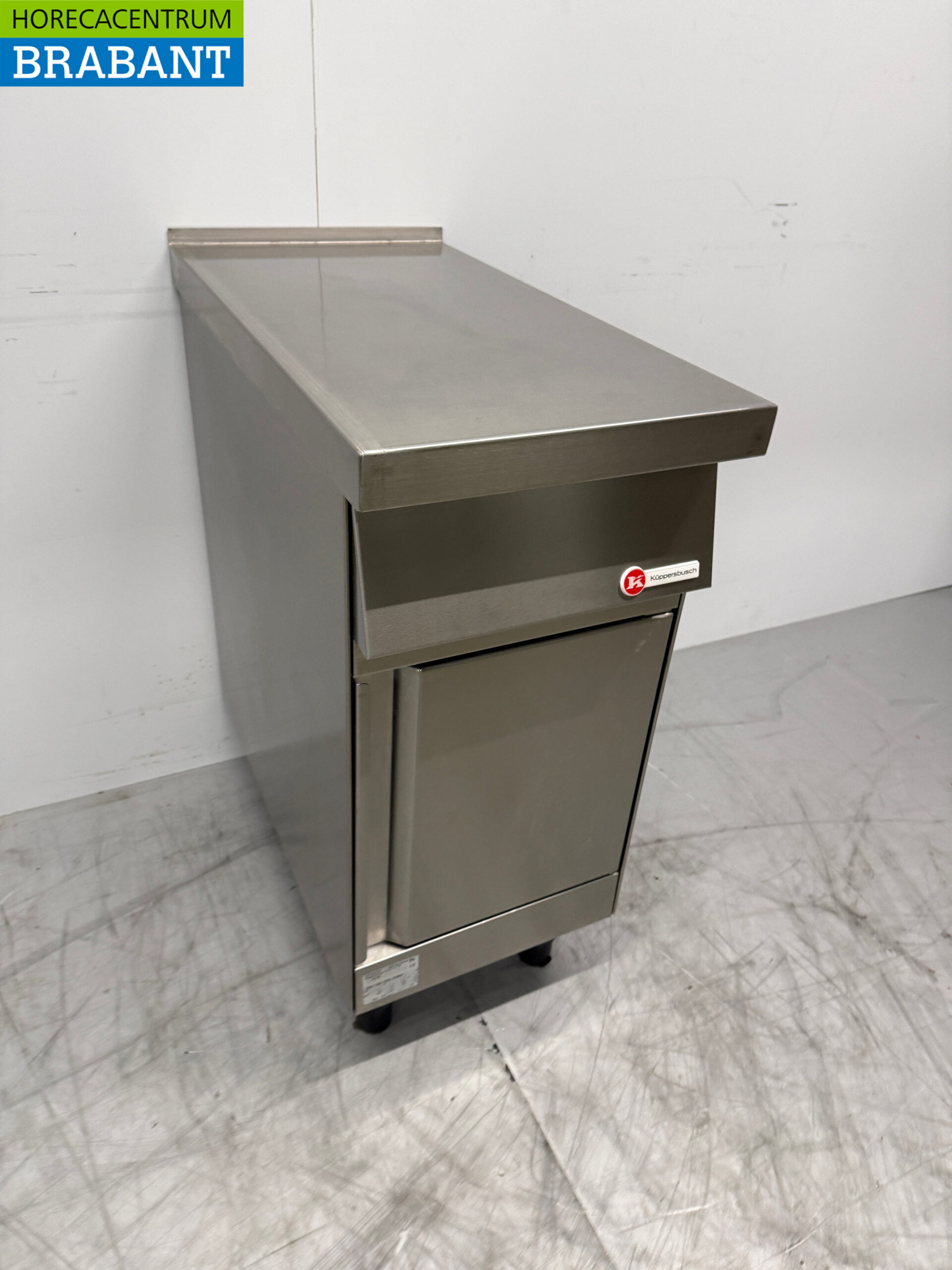 RVS Kupperbusch Werkunit Neutraal Blind unit 40 cm Horeca - Afbeelding 3