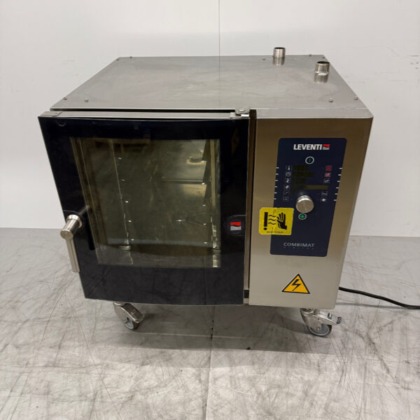 RVS Leventi Verrijdbare Combisteamer 5 x 1/1 GN 400V Horeca