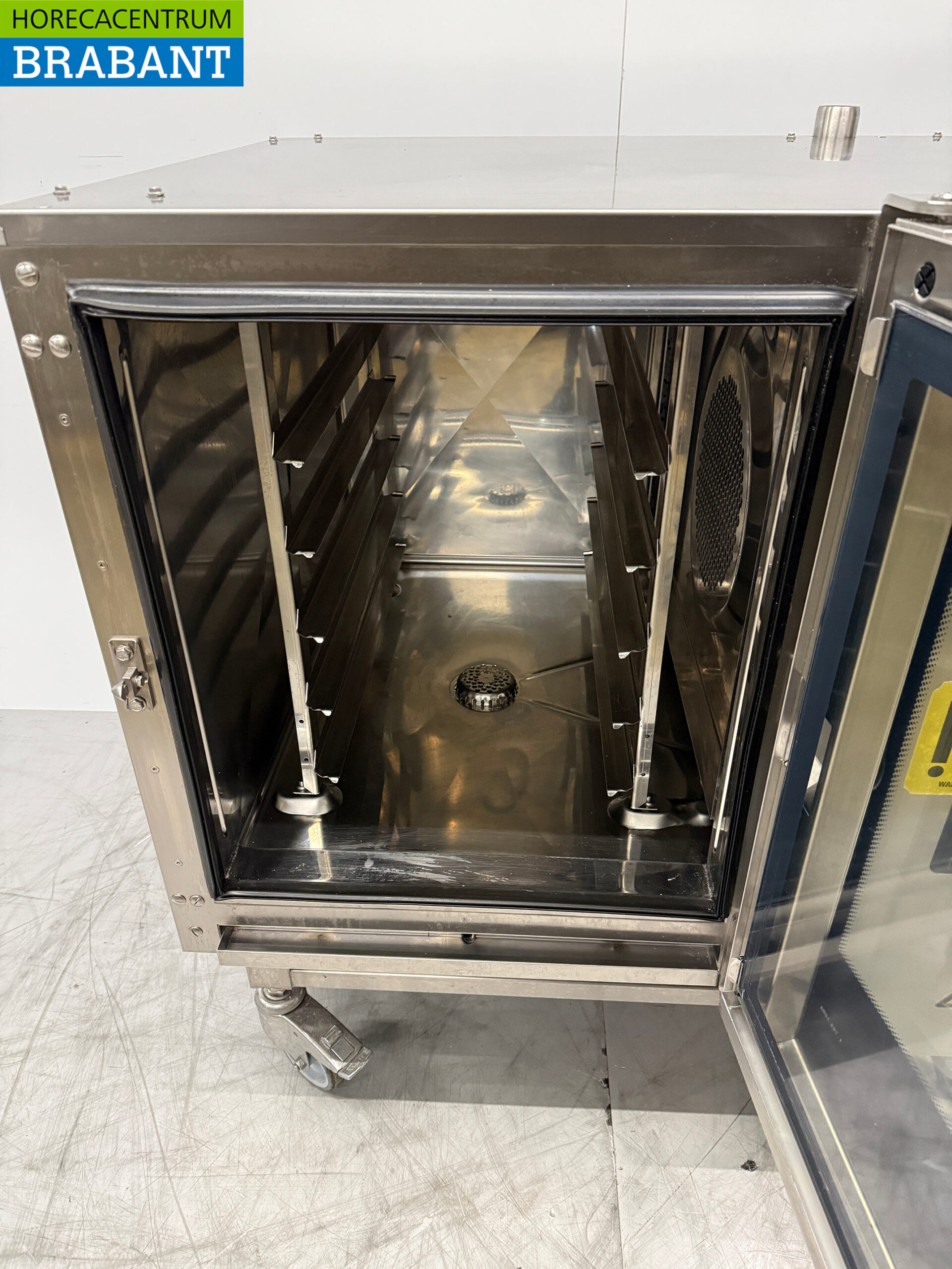 RVS Leventi Verrijdbare Combisteamer 5 x 1/1 GN 400V Horeca - Afbeelding 5