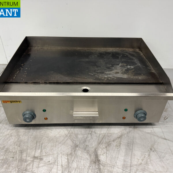 RVS Bakplaat Grillplaat Bakplaat 73 cm 2 x 230V Horeca