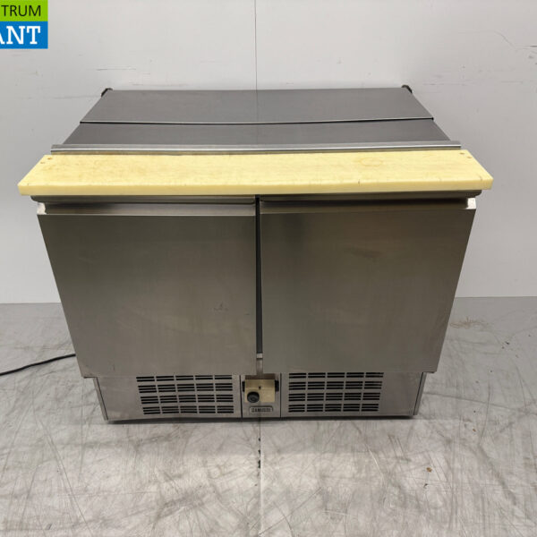 RVS Zanussi Saladette 2 Deuren 95,5 cm 230V Horeca