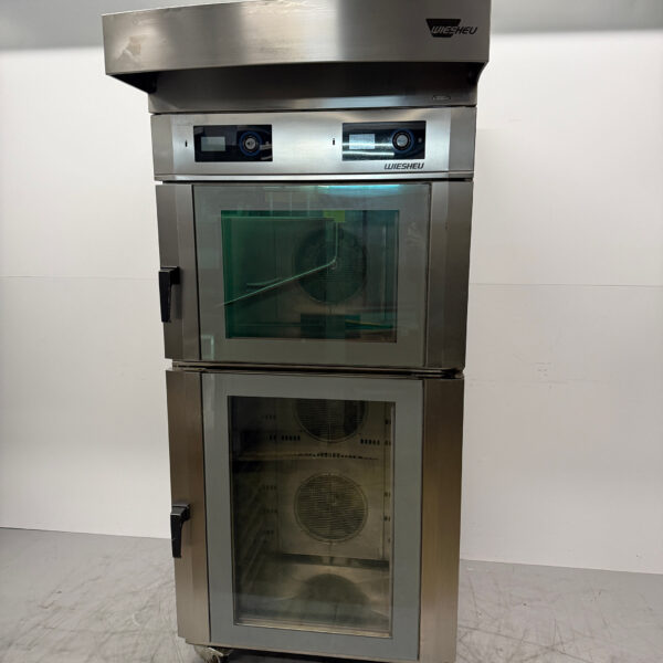 RVS Wiesheu Heteluchtoven winkeloven oven 60 x 40 cm 400V Horeca