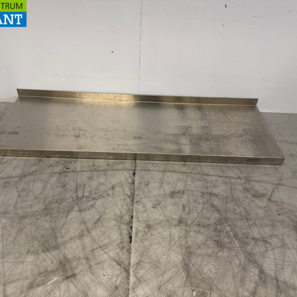 RVS Wandschap 120 x 40 cm Horeca