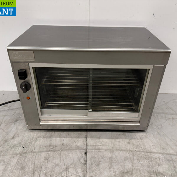 RVS Chergui Warmhoudvitrine 60 cm 230V Horeca