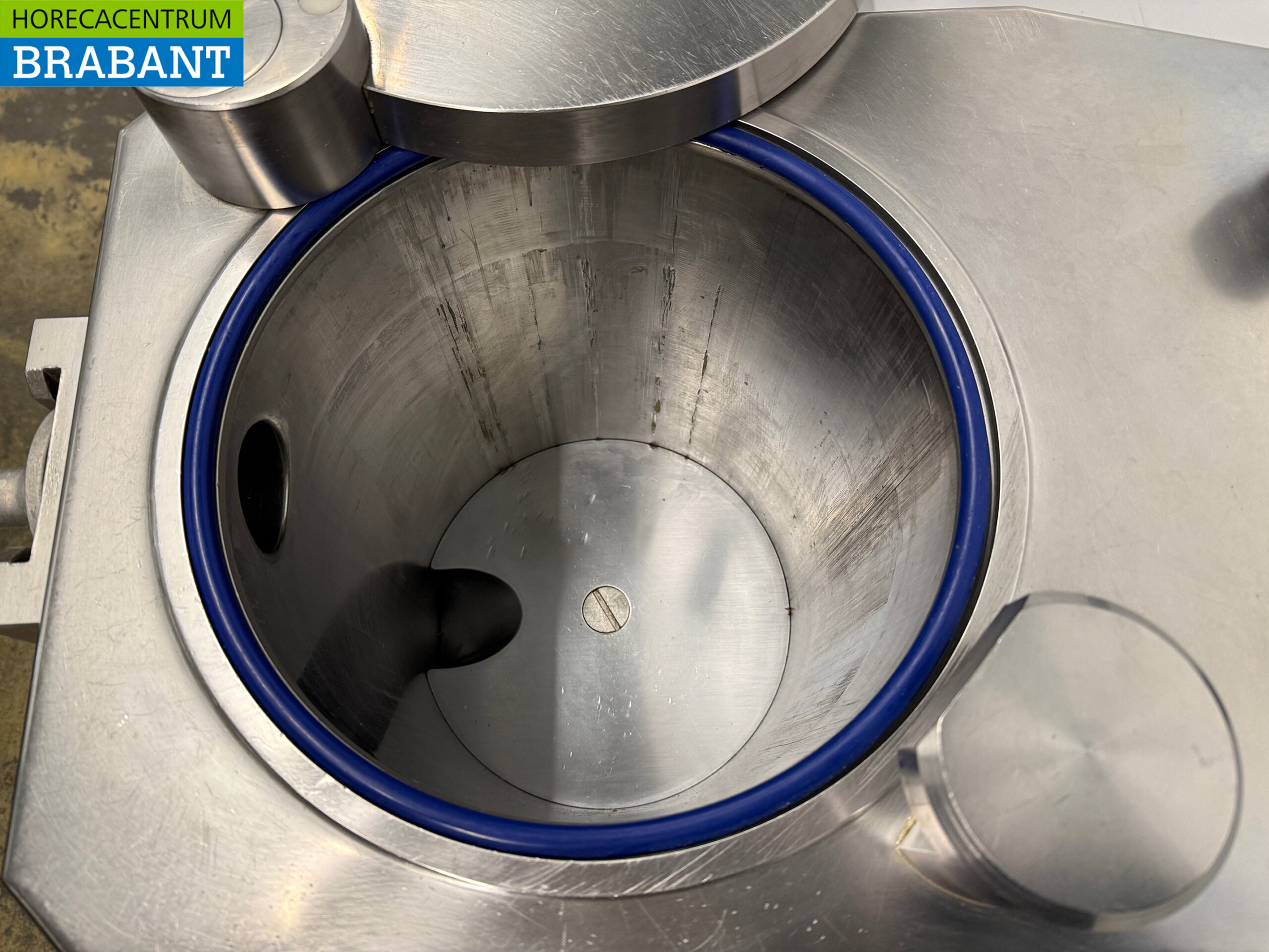 RVS Baader Foodlogistik Worstenvuller Vulbus 30 liter 400V Slagerij - Afbeelding 4