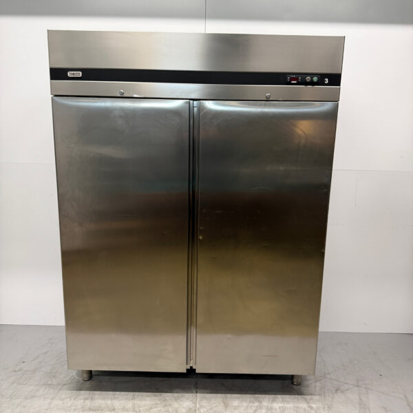 RVS Zanussi Dubbeldeurs Vriezer 1350 liter 230V Horeca