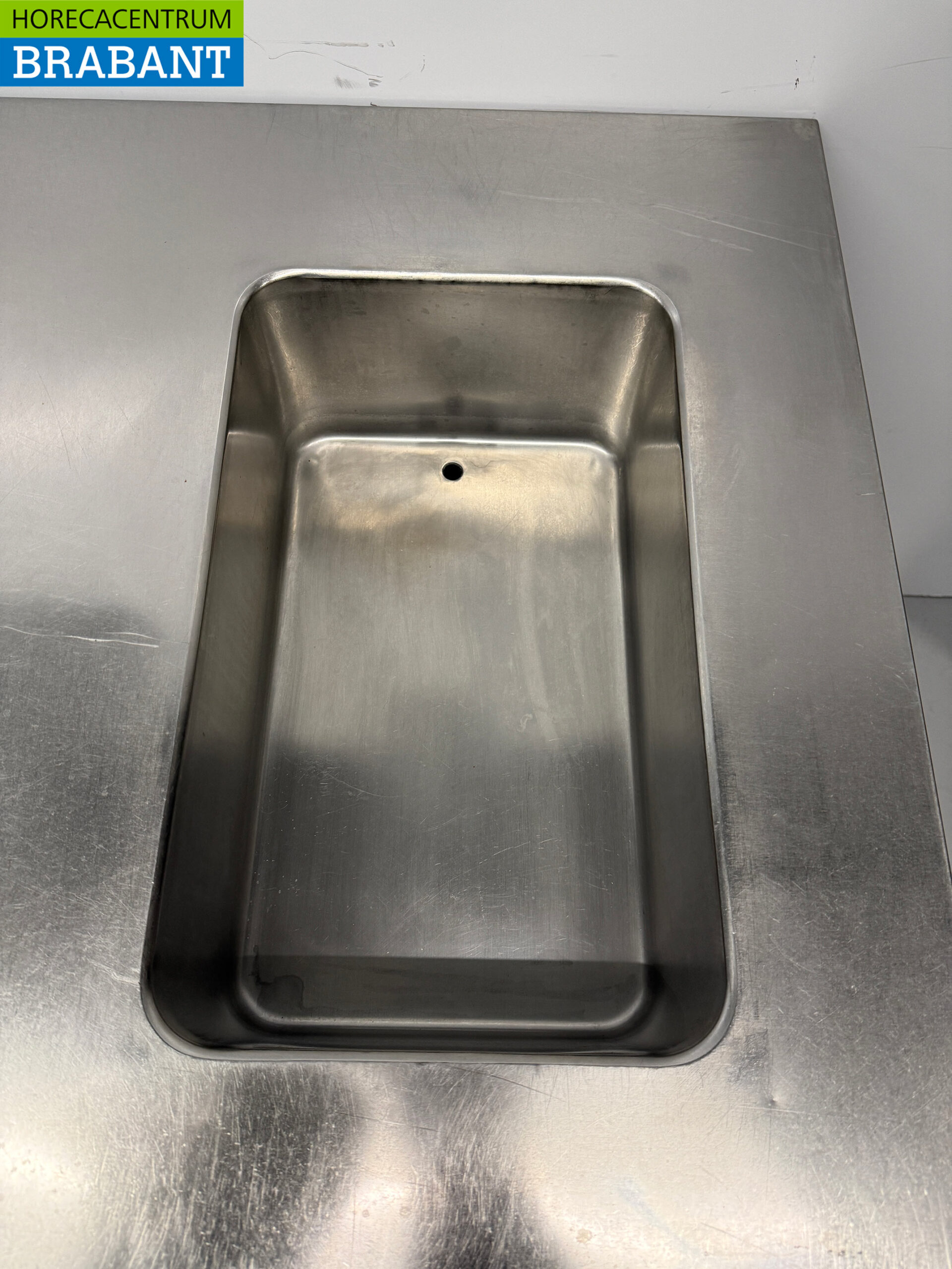 RVS Werktafel met ingebouwde Bain Marie 250 cm 230V Horeca - Afbeelding 4