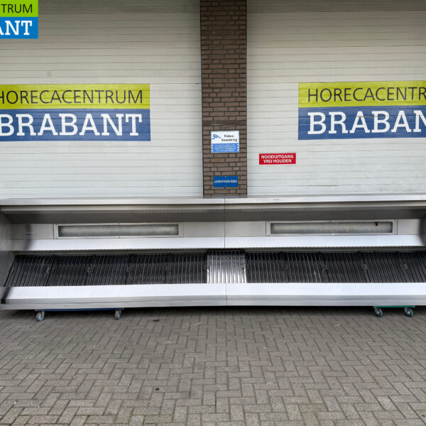 RVS Inductie Afzuigkap Doos Model 550 x 130,5 x 55 cm 230V Horeca