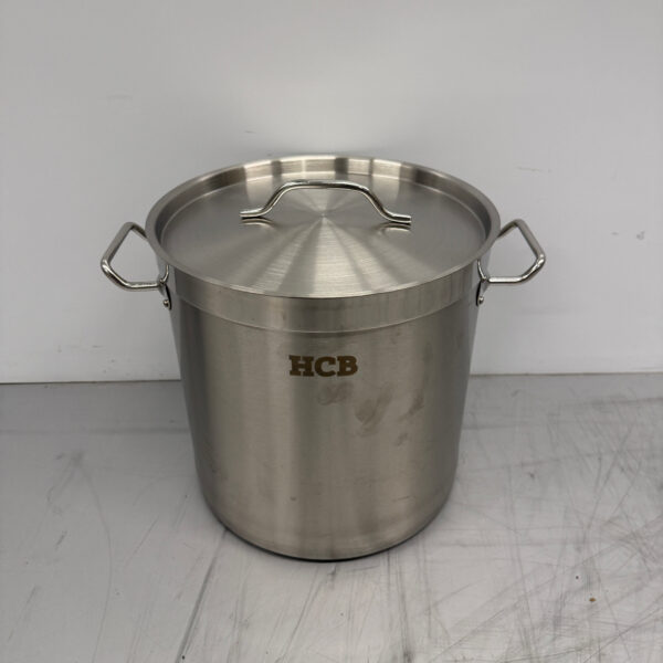 RVS HCB Soeppan Kookpan Pan Inductie 28,5 x 29 cm 17 liter Horeca