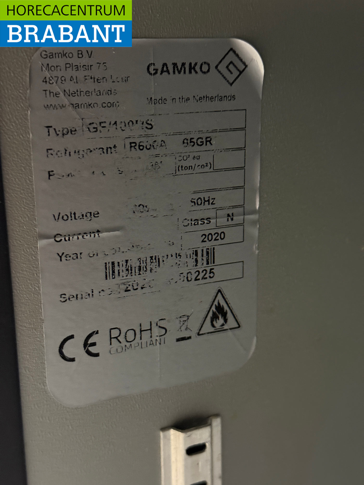 Gamko Barkoeling 1 Klapdeur 60 cm 230V Horeca - Afbeelding 5