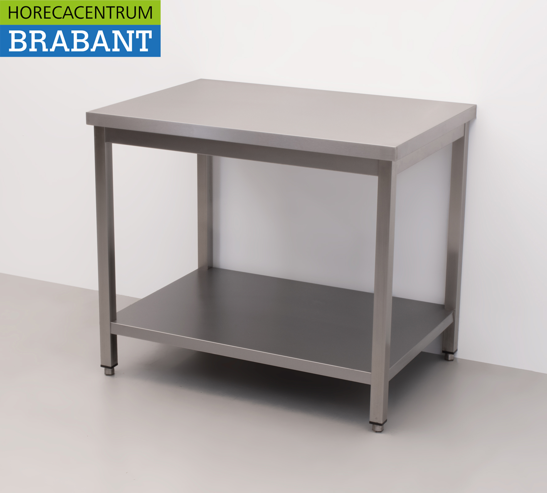 HCB RVS Werktafel Tafel Premium-line 100 x 70 x 85 cm Horeca - Afbeelding 2