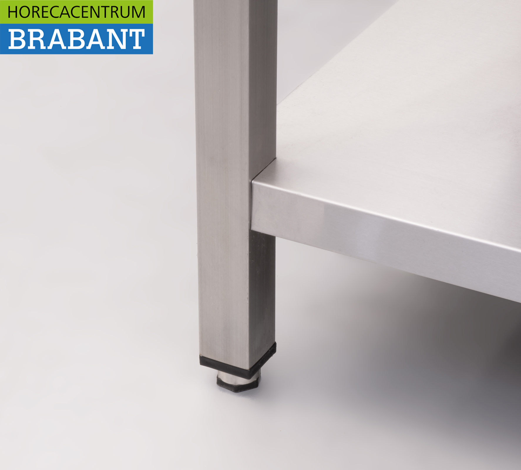 HCB RVS Werktafel Tafel Premium-line 70 x 70 x 85 cm Horeca - Afbeelding 6