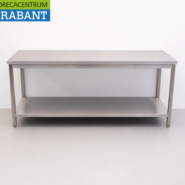 HCB RVS Werktafel Tafel Premium-line 200 x 70 x 85 cm Horeca