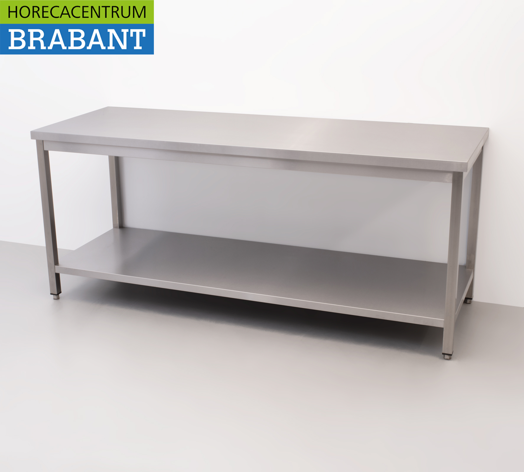HCB RVS Werktafel Tafel Premium-line 200 x 70 x 85 cm Horeca - Afbeelding 2