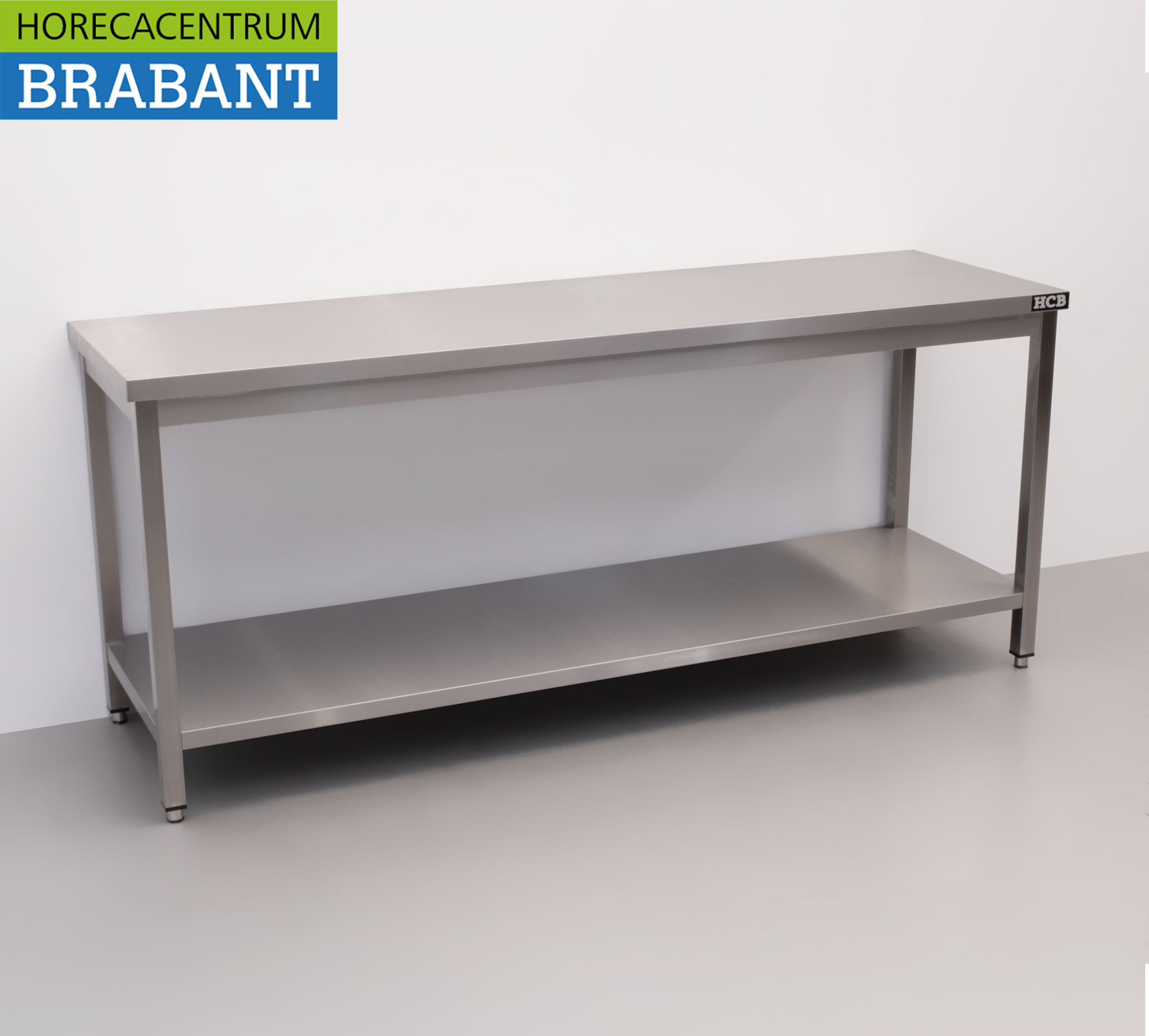 HCB RVS Werktafel Tafel Premium-line 200 x 60 x 85 cm Horeca - Afbeelding 3